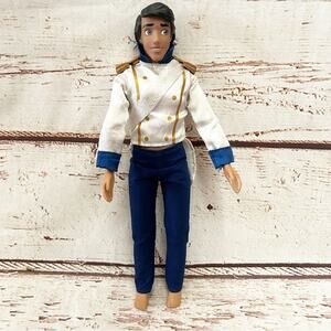 DISNEY The Little Mermaid Vintage 1990s Classic Prince Eric Doll 12”